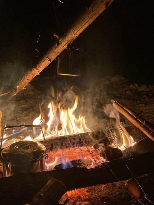Making fire in the Harsh weather of Winter