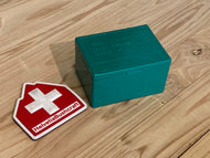 Accessories, Swiss Army Soap Dish, Green, Plastic
