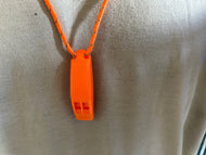 Accessories, Signal / Emergency Whistle 2M Marine-Series Orange w/ Lanyard