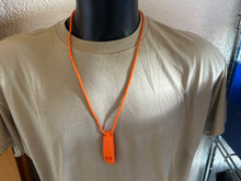 Charger l&#39;image dans la galerie, Accessories, Signal / Emergency Whistle 2M Marine-Series Orange w/ Lanyard
