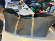 Charger l&#39;image dans la galerie, Bag, Open Top Duffle Bag, Ranger Green with Khaki Straps 50 Liters
