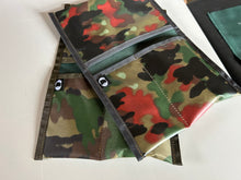 Charger l&#39;image dans la galerie, Pouch, Fire Kit Pouch, Swiss Army Camo Pattern TAZ 83 w/ Tin
