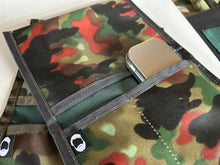 Charger l&#39;image dans la galerie, Pouch, Fire Kit Pouch, Swiss Army Camo Pattern TAZ 83 w/ Tin
