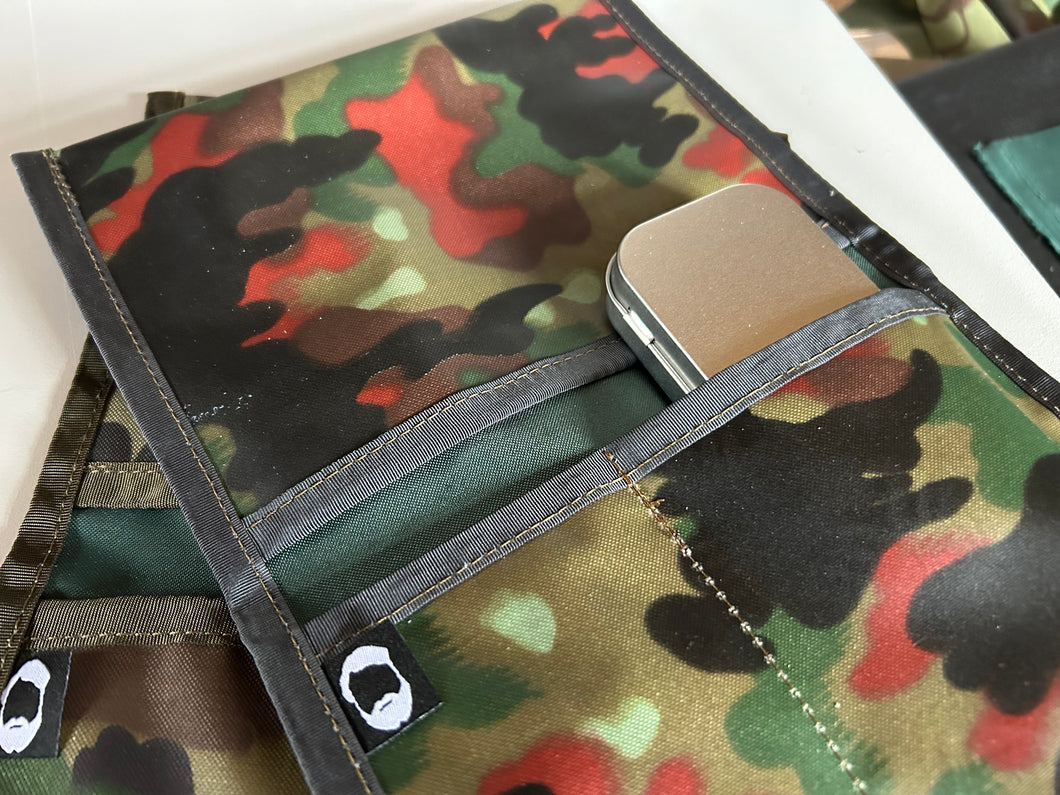 Pouch, Fire Kit Pouch, Swiss Army Camo Pattern TAZ 83 w/ Tin