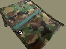 Charger l&#39;image dans la galerie, Pouch, Fire Kit Pouch, Swiss Army Camo Pattern TAZ 90 w/ Fire Tin
