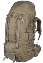 Charger l&#39;image dans la galerie, Backpack, Karrimor Backpack Sabre 60-100 liters Coyote w/ 2x Karrimor PLCE Sabre Side Pockets
