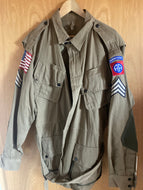 Jacket & Pants, Men's Clothing Reproduction WW2 US Army Paratrooper Uniform size XL