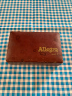 Antique, Vtg Allegro Model L Honing & Stropping Machine safety razor blades, Switzerland