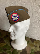 Headgear, Garrison Cap, Airborne Infantry, WW2 Reproduction Size 7 1/8 (Large)