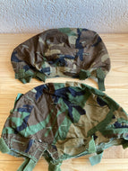 Accessories, MICH Helmet Cover in Woodland Camo Pattern